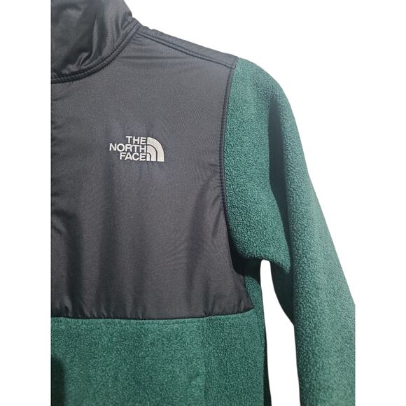 The North Face 200W Tundra Fleece Pullover Green Size Small - Picture 3 of 6